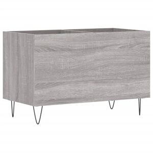 vidaXL Arm&aacute;rio p/ discos 74,5x38x48 derivados madeira cinzento sonoma