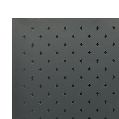 vidaXL Divisória de quarto com 3 painéis aço 120x180 cm antracite