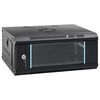 vidaXL Arm&aacute;rio bastidor de parede 4U 19" IP20 53x40x21 cm