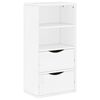 vidaXL Arm&aacute;rio lateral com gavetas 40x24x79 cm pinho de madeira maci&ccedil;a