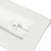vidaXL Ma&ccedil;anetas de Arm&aacute;rio Branco 85 x 45 mm Metal