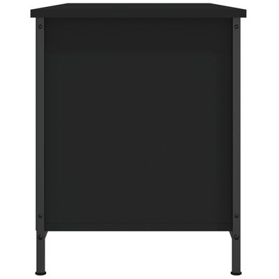 vidaXL Móvel de TV 100x40x50 cm derivados de madeira preto