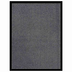 vidaXL Tapete de porta 40x60 cm antracite