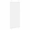 vidaXL Branco Plissada Cega 95x200 cm Largura Tecido 94,4 cm Poli&eacute;ster