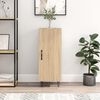 vidaXL Aparador 34,5x34x90 cm madeira processada cor carvalho sonoma