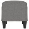 vidaXL Banco 70x35x41 cm tecido cinzento-escuro