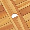vidaXL 5 pcs conjunto de jantar p/ jardim madeira de teca maci&ccedil;a