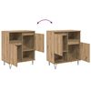 vidaXL Buffet 3 pcs Carvalho Artesanal 60 x 35 x 70 cm