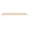 vidaXL Estrutura de cama de casal 135x190 cm pinho maci&ccedil;o branco