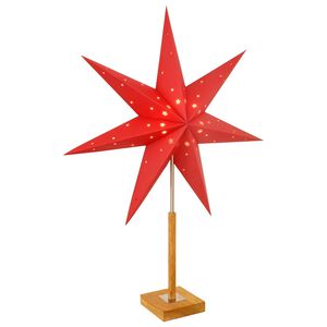 vidaXL Ilumina&ccedil;&atilde;o de Natal RAAHE Branco quente 35 x 15 x 55 cm