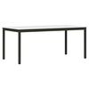 vidaXL Mesa de jantar Branco 180 x 90 x 75 cm