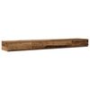 vidaXL Gavetas de cama com gaveta Madeira antiga 200 x 36,5 x 16,5 cm