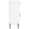 vidaXL Aparador 69,5x34x90 cm madeira processada branco