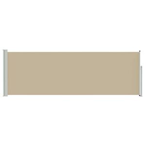 vidaXL Toldo Lateral Retr&aacute;til Bege 300 x 100 cm Poli&eacute;ster