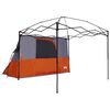 vidaXL Conjunto de Tenda de Camping 2 pcs Laranja Tafet&aacute; e Tecido