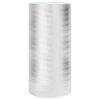 vidaXL Refletor de calor para radiador Prateado 5 x 1 m Polietileno