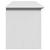 vidaXL Banco de corredor BODO 114x40x45 cm branco