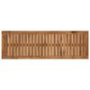 vidaXL Tampo de Mesa 108,5 x 35 x 2 cm Retangular Natural