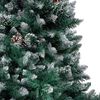 vidaXL &Aacute;rvore de Natal Artificial Verde 180 cm PVC, A&ccedil;o e Pl&aacute;stico