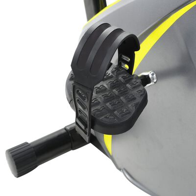 vidaXL Bicicleta estática magnética com medição pulso