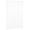vidaXL Cortina Veneziana Manual Ajust&aacute;vel Branco 213 x 160 cm PVC