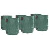 vidaXL Sacolas de Lixo do Jardim 12 unid. 500 l Verde Polipropileno