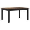 vidaXL Mesa de centro Carvalho Fumado 70 x 50 x 36 cm