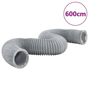 vidaXL Conduta de exaust&atilde;o PVC 6 m &Oslash;15 cm
