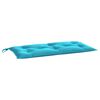 vidaXL Almofad&atilde;o p/ banco de jardim 100x50x7 cm tecido oxford turquesa