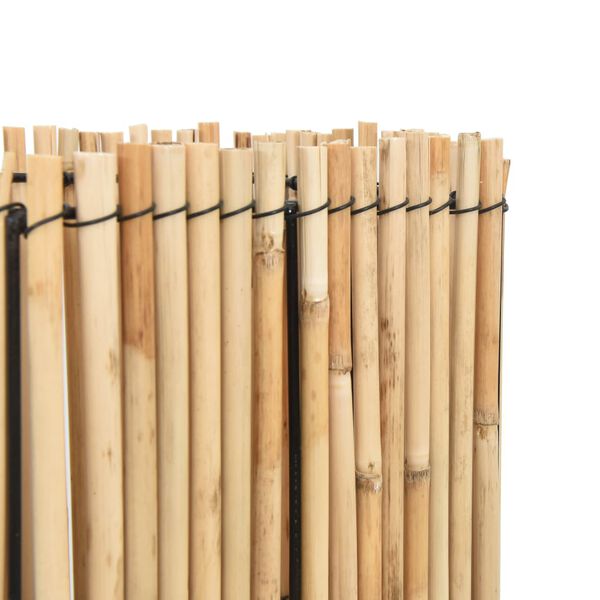 vidaXL Candeeiro de pé 52 cm E27 60 W caniço branco