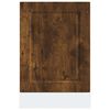 vidaXL Painel m&aacute;quina lavar lou&ccedil;a Porto carvalho fumado 45x1,5x67 cm