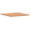 vidaXL Tampo de mesa quadrado 70x70x1,5 cm madeira de faia maciça