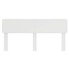 vidaXL Cabeceira Branco 180 cm Madeira processada