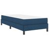 vidaXL Cama Box com colch&atilde;o Azul 100 x 200 cm tecido