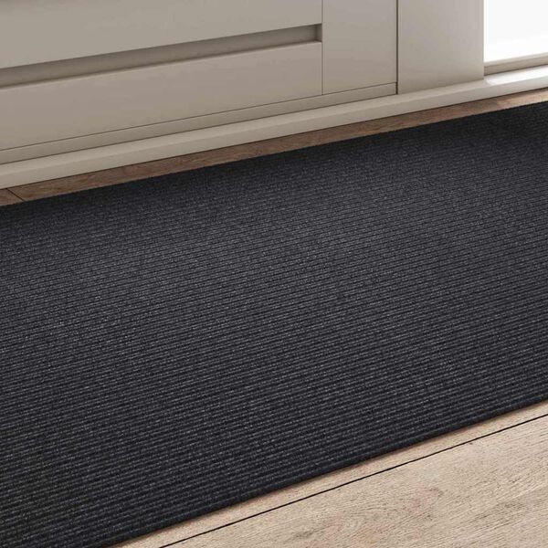 vidaXL Runner de Carpete Antracite 80 x 150 cm tecido
