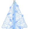 vidaXL &Aacute;rvore de Natal com 100 LEDs Azul 120 cm Acr&iacute;lo