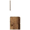 vidaXL Armário de Banheiro com gaveta Madeira Antiga 41 x 38,5 x 45 cm