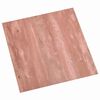 vidaXL Pranchas de Piso Vermelho 5,11 m&sup2; 55 unid. PVC