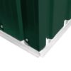 vidaXL Abrigo de jardim 257x298x178 metal verde