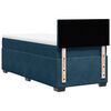 vidaXL Cama boxspring com colch&atilde;o 80x200 cm veludo azul