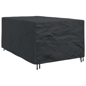 vidaXL Capa para M&oacute;veis Liso Preto 143 x 225 x 90 cm 600D