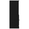 vidaXL Highboard Carvalho Preto 36 x 35.5 x 103.5 cm