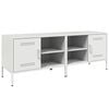 vidaXL M&oacute;veis de TV 2 pcs 68x39x50,5 cm a&ccedil;o branco