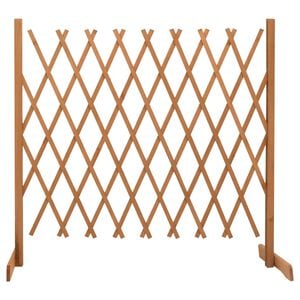 vidaXL Veda&ccedil;&atilde;o em treli&ccedil;a para jardim 180x100 cm abeto maci&ccedil;o laranja