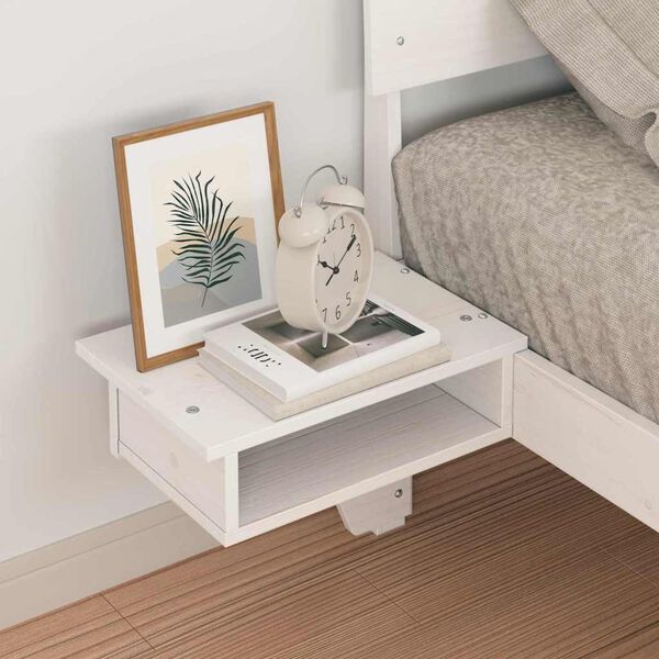 vidaXL Estrutura da Cama com cabeceira Branco 100 x 200 cm