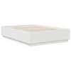 vidaXL Estrutura da Cama Branco 150 x 200 cm Madeira processada