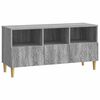 vidaXL Gabinete para TV 102 x 34,5 x 50 cm Sonoma cinzento