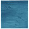 vidaXL Tapete de pelo curto OVIEDO 120x120 cm turquesa