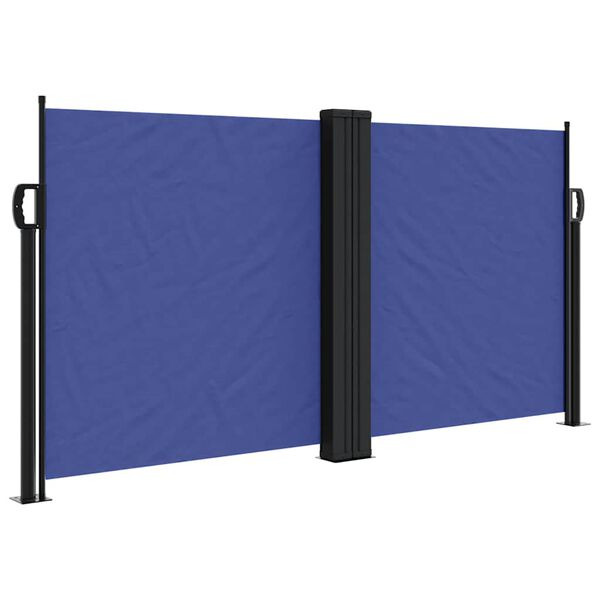 vidaXL Toldo lateral retr&aacute;til 120x1000 cm azul