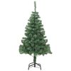 vidaXL &Aacute;rvore de Natal com 300 LEDs com suporte Verde 180 cm PVC